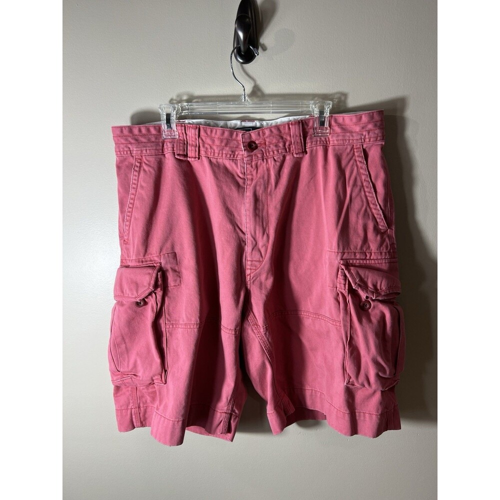 Polo Ralph Lauren Cargo Shorts Mens 38 Red Cotton Classic Fit Military Style